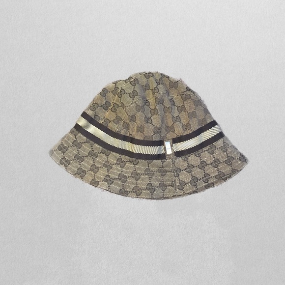 Gucci Accessories Vintage Gucci Monogram Bucket Hat Poshmark